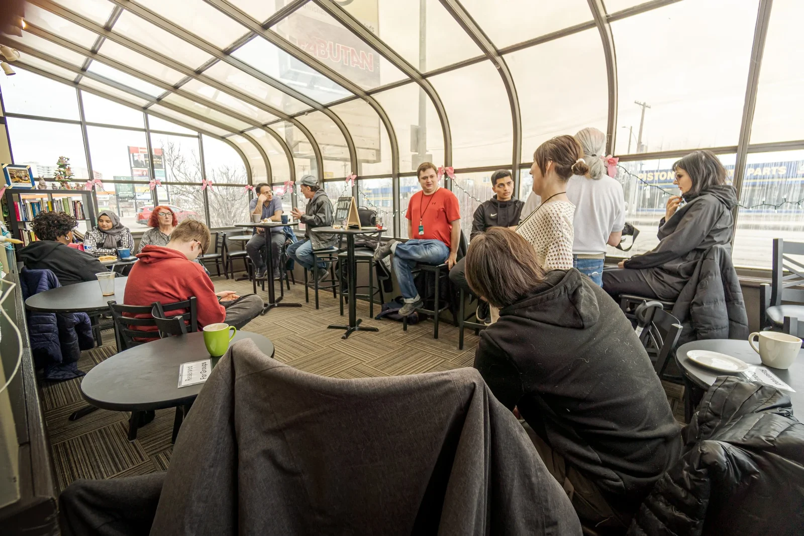 ATT first Together meetup at The Daily Grinde Coffee, March 2024